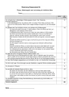 Vorschau - Klassenarbeiten - Kalendergeschichte, Der silberne Löffel, KA und EWH - Seite 1