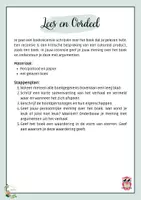 Voorbeeld - 📚 Leespromo-opdrachten | De klas van juf Reine - Voorblad