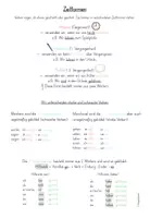 Vorschau - Merkblätter - Hefteintrag: Präsens, Präteritum, Perfekt (Klasse 3/4) - Seite 1