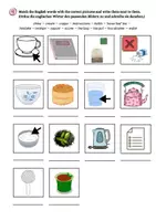 Vorschau - Arbeitsblätter - My Cup Of Tea — Vocabulary Training - Seite 1