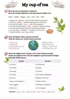 Vorschau - Arbeitsblätter - My Cup Of Tea — Vocabulary Training - Seite 2