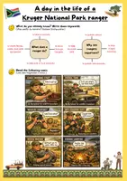Vorschau - Arbeitsblätter - A day in the life of a ranger - Reading a comic_differenziert - Seite 2