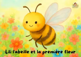 Aperçu - Affichage - Kamishibaï Lily l’abeille et l’arrivée du printemps - Page de couverture