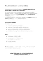 Vorschau - Stationenlernen - Tunwörter im Satz | Arbeitsblatt Verben | Klasse 2 - Seite 1