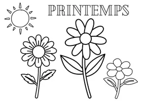 Aperçu - Feuilles d'exercices - Dossier à la découverte du printemps - Page 1