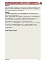 Vorschau - Klassenarbeiten - Inhaltsangabe: Marlen Haushofer "Der Hirschkäfer" - Seite 1