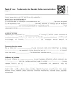 Aperçu - Feuilles d'exercices - Fondements des théories de la communication (textes à trous, exercices, vidéo explicative) - Page 2