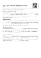 Aperçu - Feuilles d'exercices - Fondements de la thérapie de couple (textes à trous, exercices, vidéo explicative) - Page 3