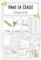 Vorschau - Arbeitsblätter - Französisch - Dans la classe (Bildkarten & Arbeitsblätter) - Deckblatt