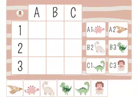 Aperçu - Jeux - 13. 🦕 Orientation sur quadrillage – Les dinos 2026 - Page 3