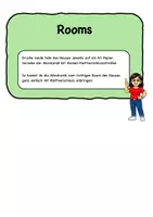 Vorschau - Spiele - At home "rooms and furniture" - Englisch Materialpaket - Seite 1
