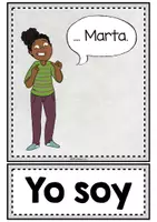 Vorschau - Poster - El verbo ser - Wort-Bild-Karten - Seite 1