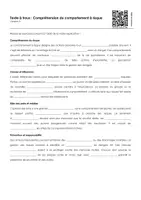 Aperçu - Feuilles d'exercices - Compréhension du comportement à risque (textes à trous, exercices, vidéo explicative) - Page 3