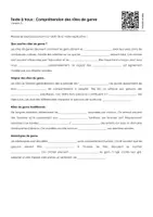 Aperçu - Feuilles d'exercices - Compréhension des rôles de genre (textes à trous, exercices, vidéo explicative) - Page 3