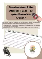 Vorschau - Stundenentwürfe - Stundenentwurf: Tonda - ein guter Freund für Krabat? - Deckblatt