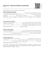 Aperçu - Feuilles d'exercices - Approches féministes en philosophie (textes à trous, exercices, vidéo explicative) - Page 2