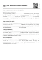 Aperçu - Feuilles d'exercices - Approches féministes en philosophie (textes à trous, exercices, vidéo explicative) - Page 3
