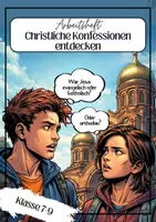 Vorschau - Unterrichtsreihen - Christliche Konfessionen entdecken; Arbeitsheft - Deckblatt