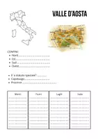 anteprima - Esercizi - Le Regioni Italiane: carta d'identità - Pagina di copertina