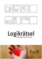 Vorschau - Arbeitsblätter - Logikrätsel - Drehe die Figuren um 90° - Deckblatt