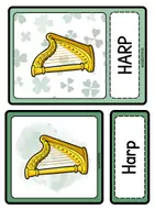 Aperçu - Feuilles d'exercices - St.Patrick (Flashcards + Memory) - Page 3