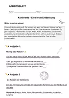 Vorschau - Unterrichtsreihen - Die 7 Kontinente entdecken - Seite 1