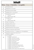 Vorschau - Arbeitsblätter - Wohnen Zimmer Haus - Arbeitsblätter DaZ DaF Sprachförderung Grundschule - Seite 1