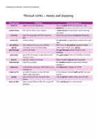 Vorschau - Arbeitsblätter - Money and shopping: Topic vocabulary and phrasal verbs - Seite 2