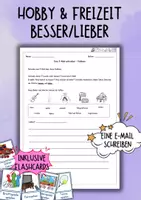Vorschau - Unterrichtsreihen - DaZ / DaF / Deutsch - Hobby und Freizeit - MATERIALPAKET - Seite 1