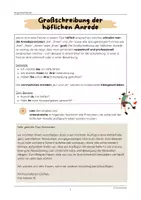 Vorschau - Arbeitsblätter - Die Großschreibung der höflichen Anrede (Argumentation, sachlicher Brief) - Seite 2