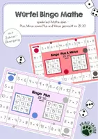 Vorschau - Spiele - Mathe - Bingo - ZR 20 mit Zehnerübergang - Deckblatt
