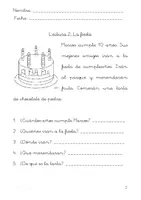 Vista previa - Unidades / Secuencias / Situaciones de Aprendizaje - Dosier de 20 lecturas cortas básicas - página 1