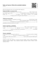 Vista previa - Hojas de trabajo - Crítica de la sociedad moderna (textos con espacios en blanco, ejercicios, vídeo explicativo) - página 2