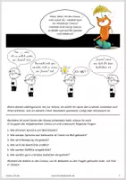 Vorschau - Arbeitsblätter - Comics - mit Bildern erzählen Schweizer Version - Seite 1