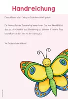 Vorschau - Arbeitsblätter - Der Schmetterling - Sachunterricht GS 1 - Seite 1