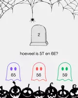 Voorbeeld - Rekenloopspel Halloween - Pagina 1