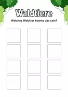 Vorschau - Fördermaterial/Inklusion - Klettmappe Waldtiere Wahrnehmung & Wortaufbau (TEACCH) - Seite 2