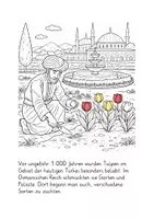 Vorschau - Mal- und Bastelvorlagen - Die Geschichte der Tulpe - Seite 2