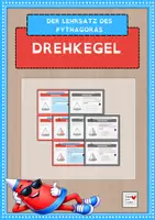 Vorschau - Merkblätter - Kegel: Pythagoras-Erarbeitung - Deckblatt