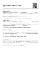 Vista previa - Hojas de trabajo - Dialéctica y Síntesis (textos con espacios en blanco, ejercicios, vídeo explicativo) - página 1