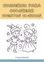 Vista previa - Hojas de trabajo - COLOREANDO CUENTOS CLÁSICOS - Portada