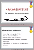 Vorschau - Fördermaterial/Inklusion - Abschreibtexte - Olympia Spezial - Fechten: Lesekarten Großschreibung - Seite 2