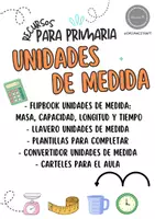 Vista previa - Unidades / Secuencias / Situaciones de Aprendizaje - UNIDADES DE MEDIDA - página 1
