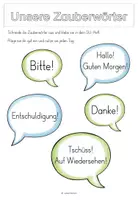 Vorschau - Arbeitsblätter - Unsere Zauberwörter - Sachunterricht GS 1 - Seite 2