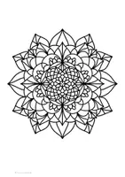 Vorschau - Mal- und Bastelvorlagen - Mandalas Blumen - Seite 3