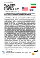 Vorschau - Arbeitsblätter - Iran-Krieg Konflikte im Nahen Osten - Seite 1