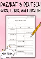 Vorschau - Unterrichtsreihen - DaZ / DaF / Deutsch - Im Sommer - MATERIALPAKET - Seite 1