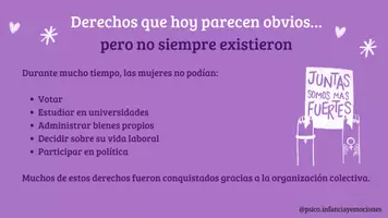 Vista previa - Decoración del aula - Diario Mural DÍA INTERNACIONAL DE LA MUJER 8M - @psico - página 3