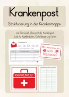 Vorschau - Anderer Materialtyp - Krankenpost (Deckblatt, Listen, Kärtchen) - Deckblatt