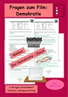 Vorschau - Stundenentwürfe - Der Demokratie-Check - Fragen zum Film (Wahlen) - Deckblatt